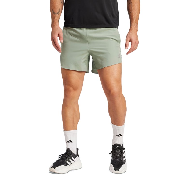 Шорти чоловічі Adidas RUN IT SHORT зелені JD2327 изображение 1