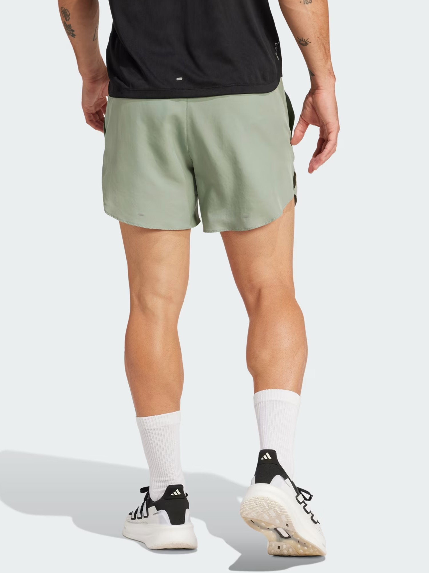 Шорты мужские Adidas RUN IT SHORT зеленые JD2327 изображение 3