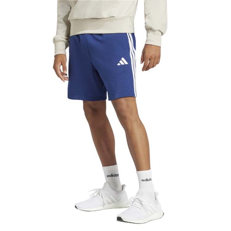 Шорты мужские Adidas M 3S FT SHO синие JE6417 изображение 1