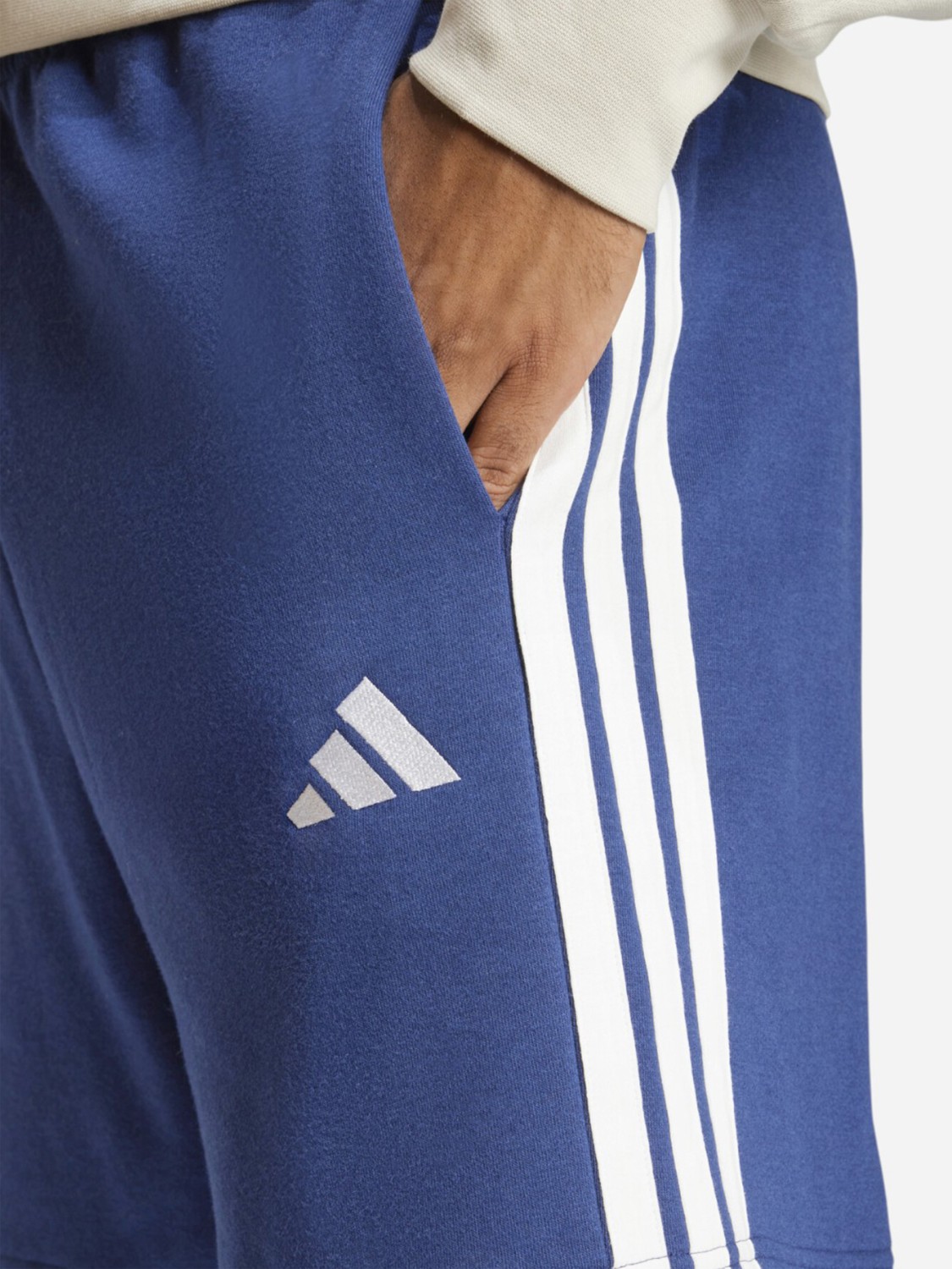 Шорти чоловічі Adidas M 3S FT SHO сині JE6417 изображение 5