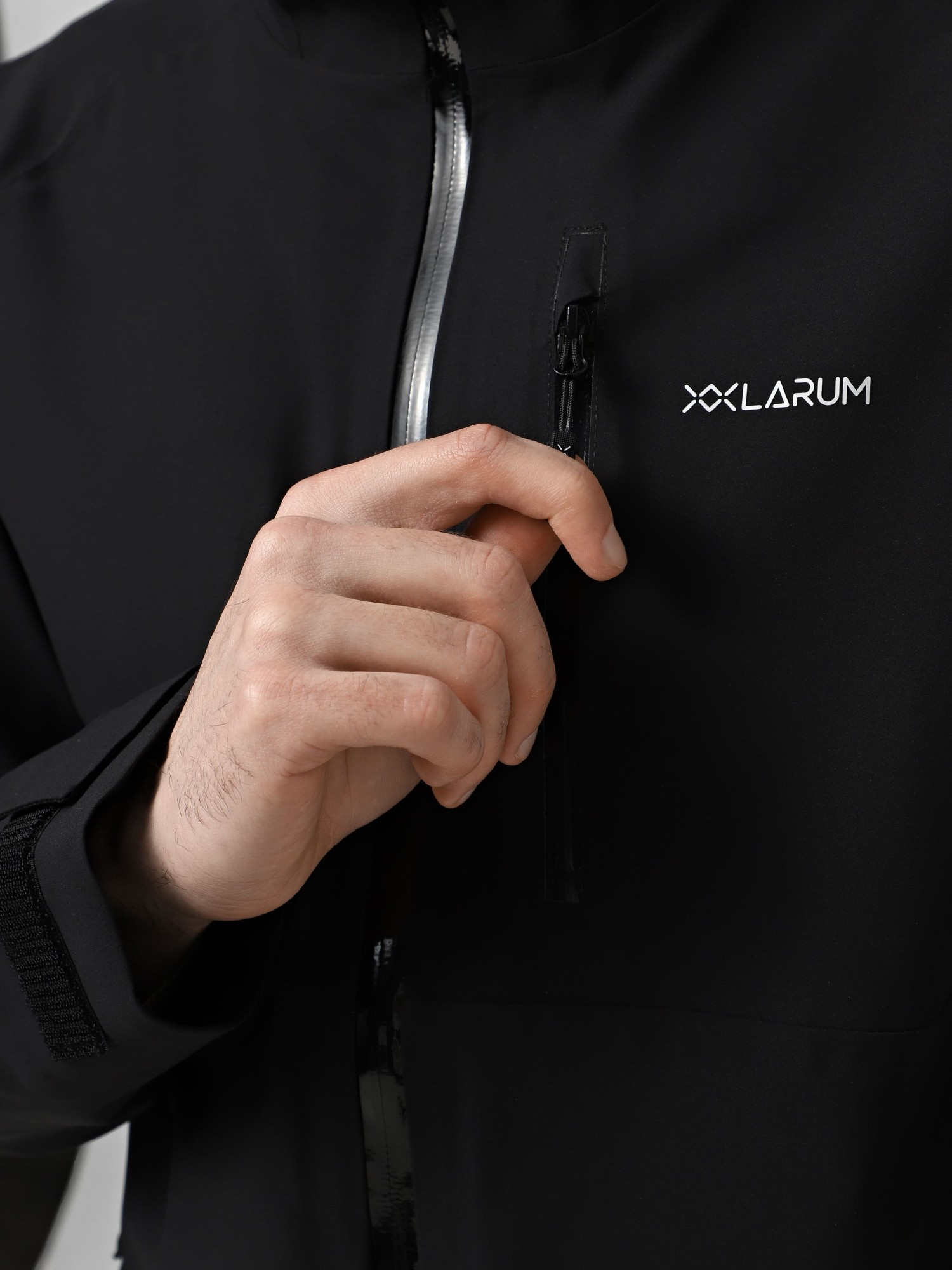 Ветровка мужская Larum Vesper черная 102508-010 изображение 5