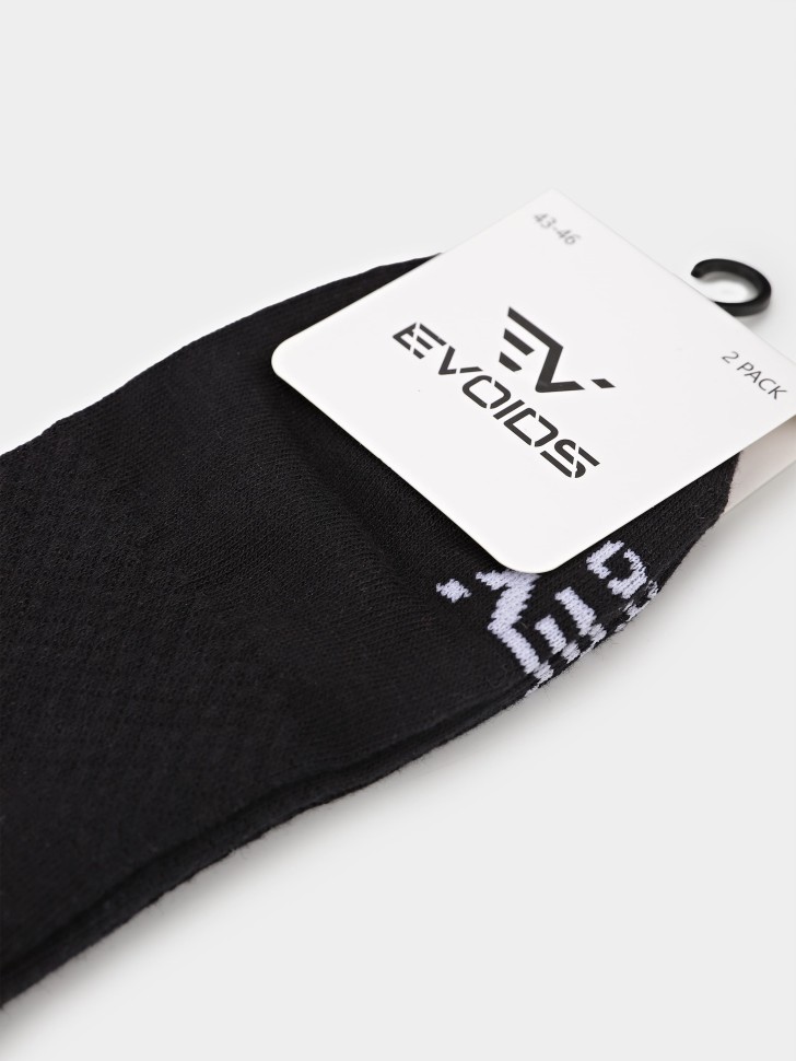 Носки Evoids Inar 2Pk черные 252515-010  изображение 4