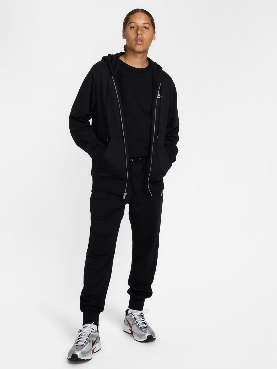 Штани чоловічі Nike M NK CLUB FT JOGGER чорні FN3801-010 — фото 7