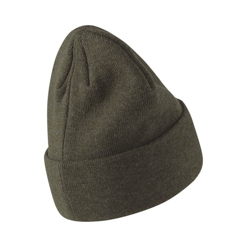 Шапка Унисекс Puma ARCHIVE heather beanie коричневая 2173914 — фото 2