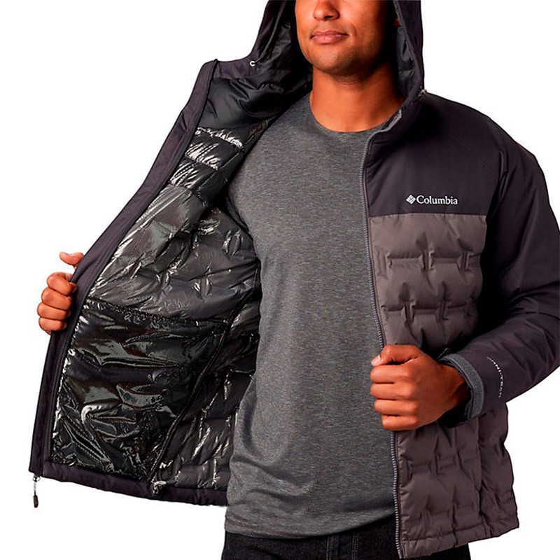 Куртка мужская Columbia Grand Trek™ Down Jacket серая 1864526-023 — фото 3 — Sport City Куртка мужская Columbia Grand Trek™ Down Jacket серая 1864526-023 — фото 3