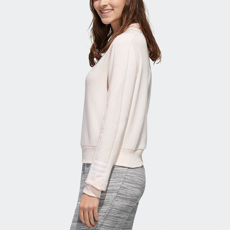 Толстовка женская Adidas W E Comf Mc Swt розовая GD2586 изображение 4