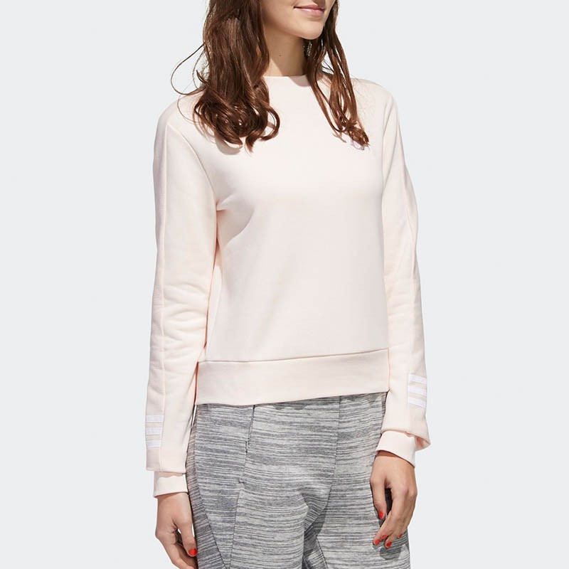 Толстовка женская Adidas W E Comf Mc Swt розовая GD2586 изображение 6
