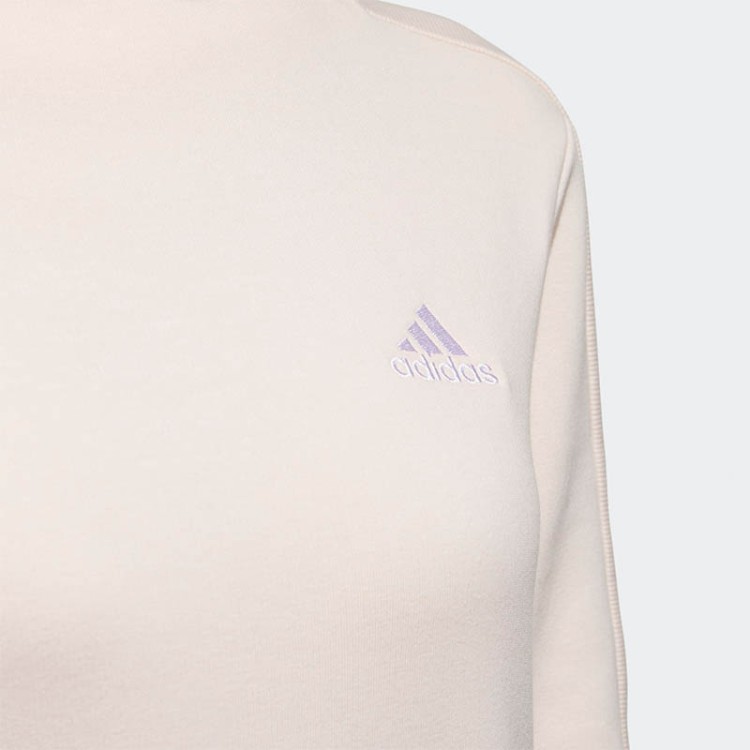 Толстовка женская Adidas W E Comf Mc Swt розовая GD2586 изображение 7