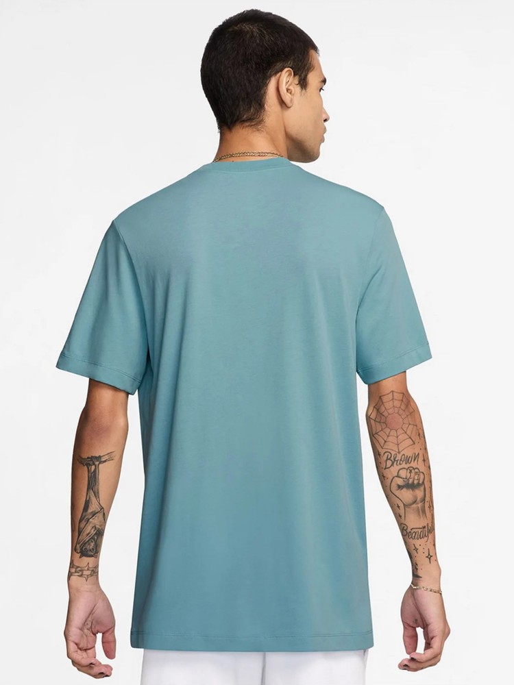 Футболка мужская Nike M NSW TEE 12MO FUTURA SP25 голубая HJ0559-464 изображение 3
