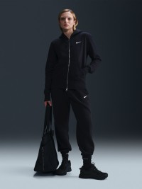 Толстовка жіноча Nike W NSW PHNX FLC STD FZ HDY чорна HJ0995-010 изображение 5
