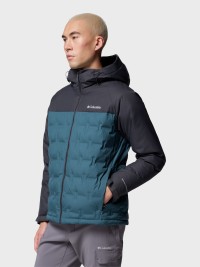 Куртка мужская Columbia Grand Trek™ III Down Hooded Jacket бирюзовая 2086111-429 изображение 4