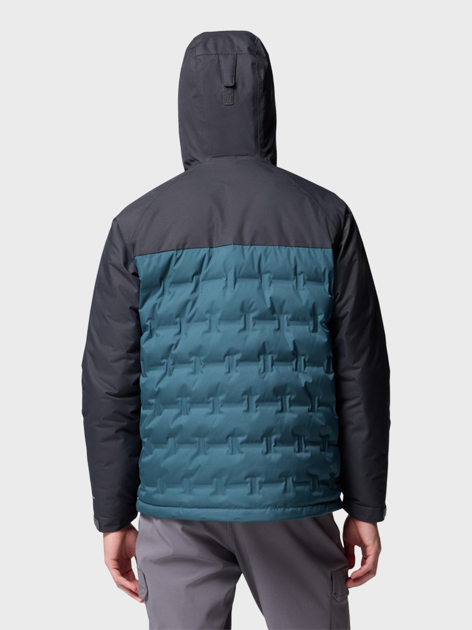 Куртка чоловіча Columbia Grand Trek™ III Down Hooded Jacket бірюзова 2086111-429 — фото 5