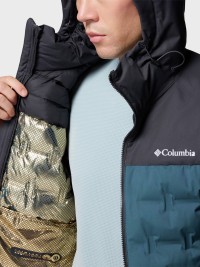 Куртка мужская Columbia Grand Trek™ III Down Hooded Jacket бирюзовая 2086111-429 изображение 7