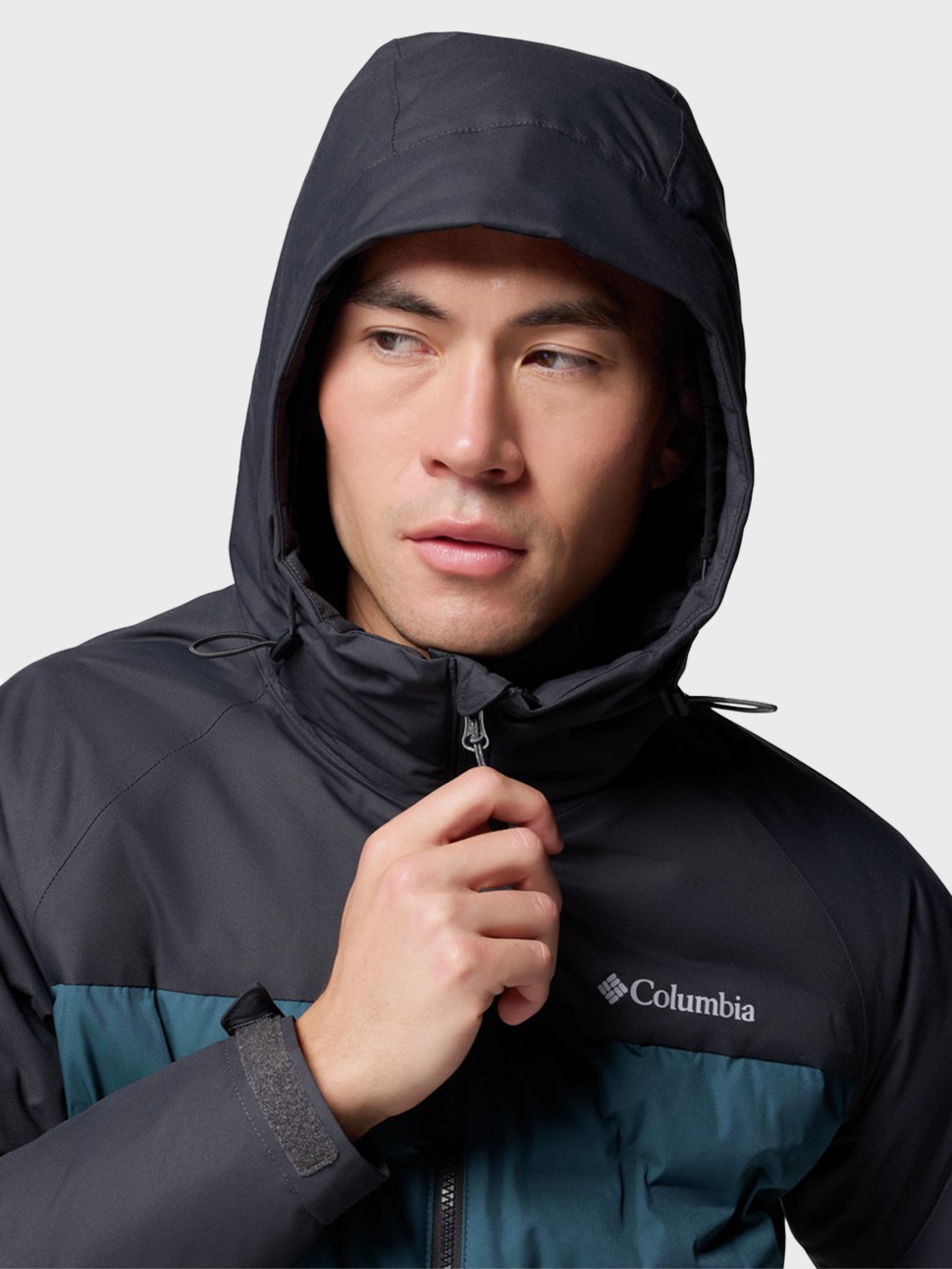 Куртка чоловіча Columbia Grand Trek™ III Down Hooded Jacket бірюзова 2086111-429 — фото 8