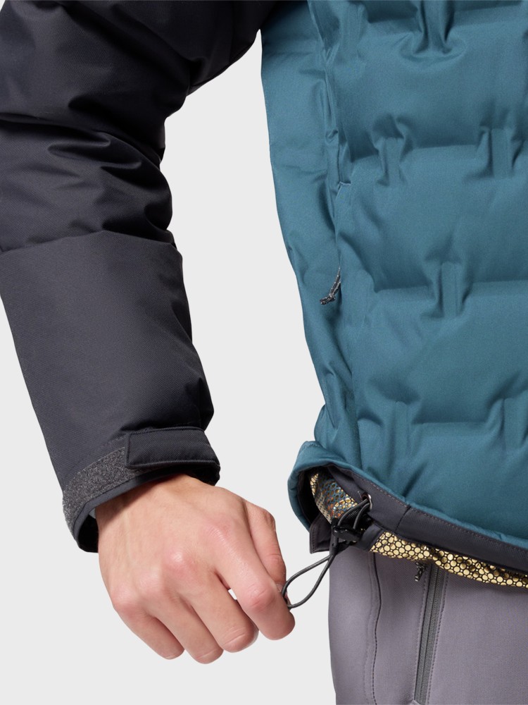 Куртка мужская Columbia Grand Trek™ III Down Hooded Jacket бирюзовая 2086111-429 изображение 9