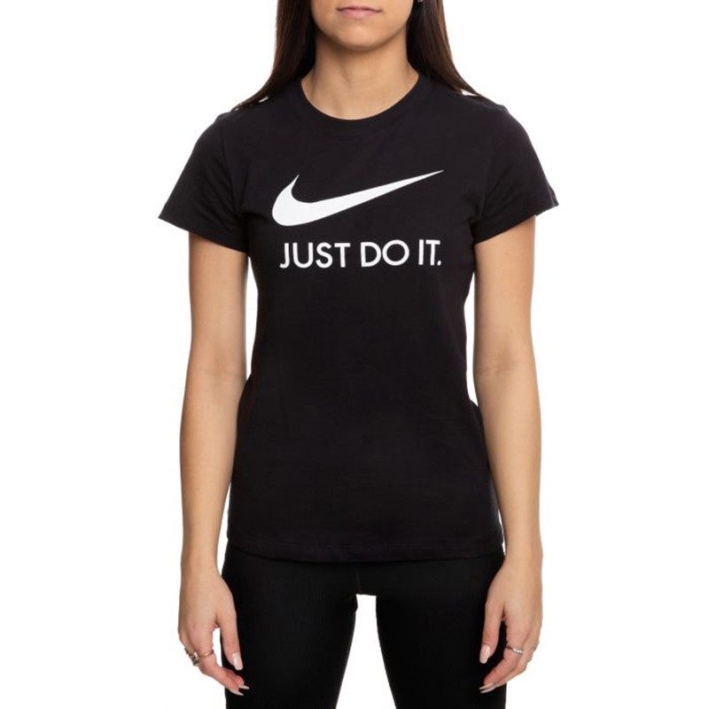 Футболка женская Nike W Nsw Tee Jdi Slim черная CI1383-010 изображение 2