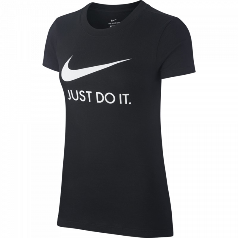 Футболка женская Nike W Nsw Tee Jdi Slim черная CI1383-010 — Sport City Футболка женская Nike W Nsw Tee Jdi Slim черная CI1383-010
