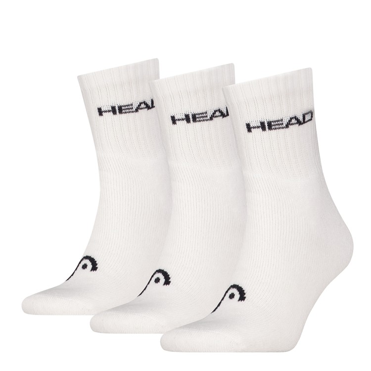 Носки HEAD ELEMENTS ALL SPORTS SHORT CR белые 701229009002