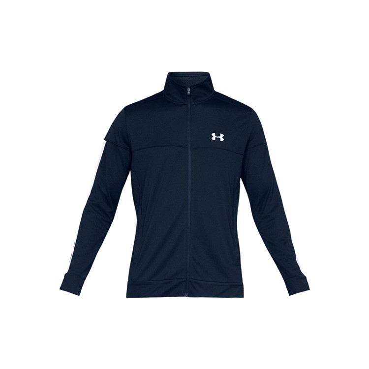 Толстовка чоловіча Under Armour Ua Sportstyle Pique Trck Jkt синя 1313204-409 изображение 1