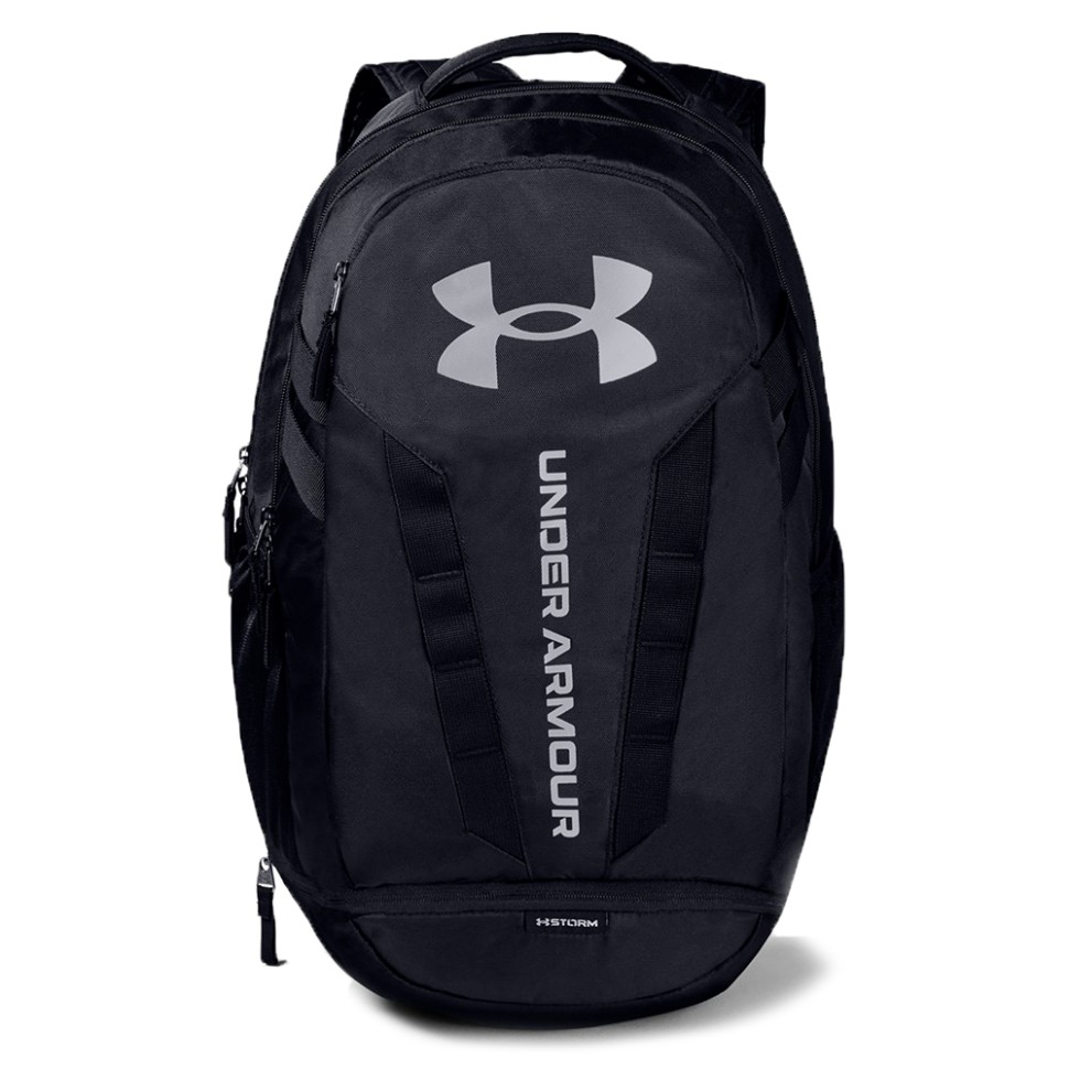 Рюкзак  Under Armour Ua Hustle 5.0 Backpack черный 1361176-001 — фото 1