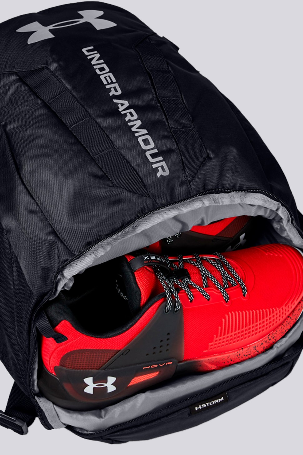 Рюкзак  Under Armour Ua Hustle 5.0 Backpack черный 1361176-001 — фото 6