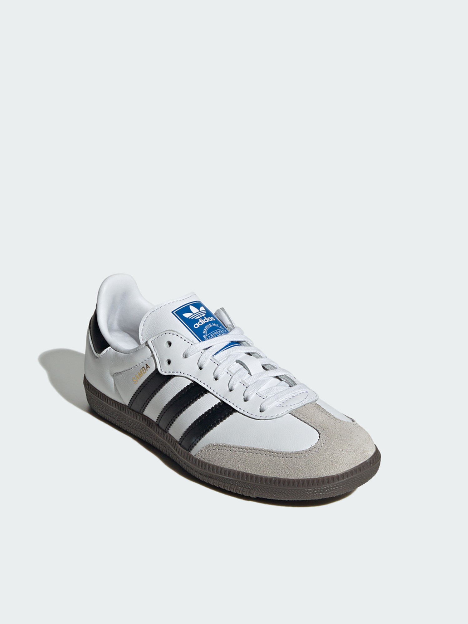 Кросівки жіночі Adidas SAMBA OG J білі IE3675 изображение 3