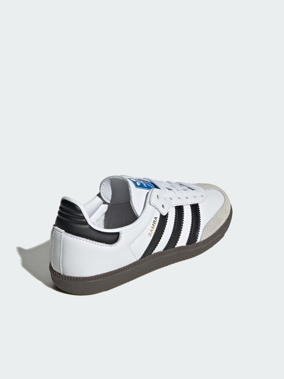 Кросівки жіночі Adidas SAMBA OG J білі IE3675 — фото 5