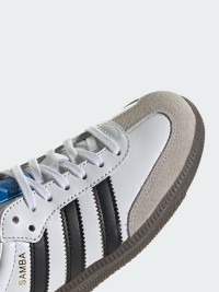 Кросівки жіночі Adidas SAMBA OG J білі IE3675 изображение 7