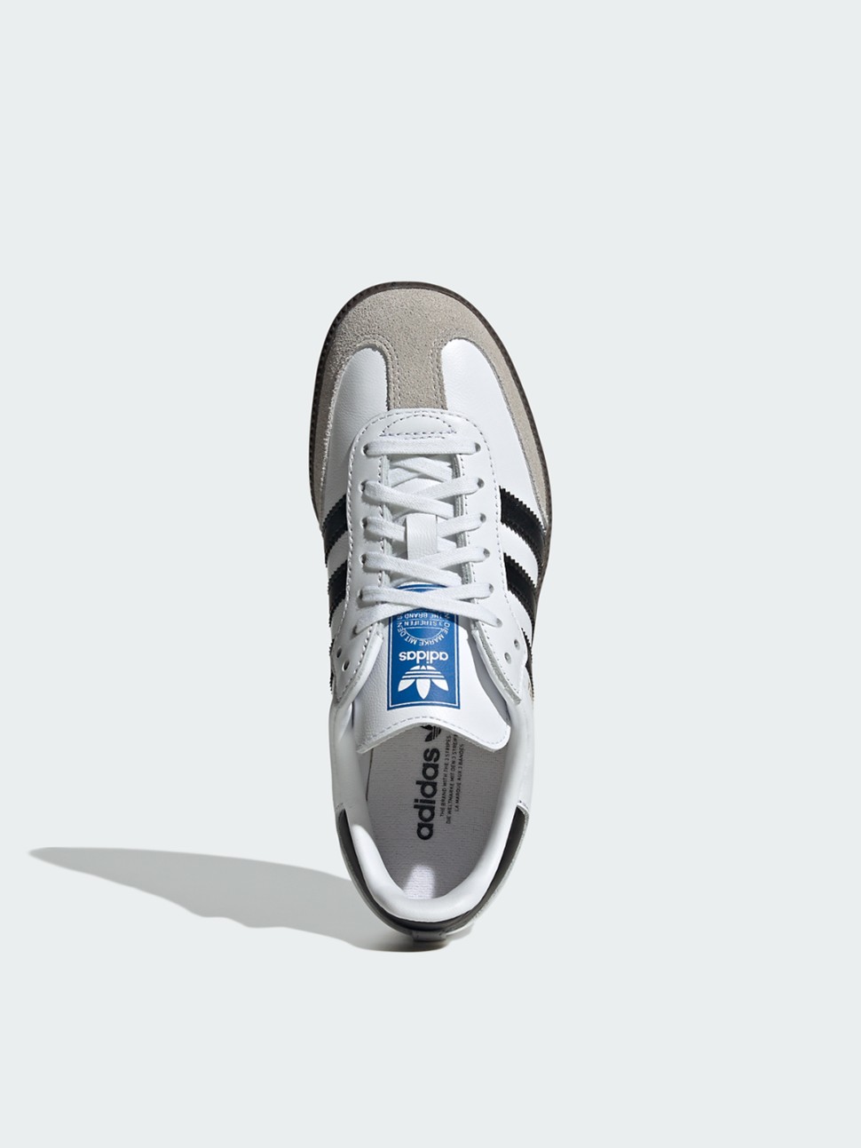 Кросівки жіночі Adidas SAMBA OG J білі IE3675 — фото 8