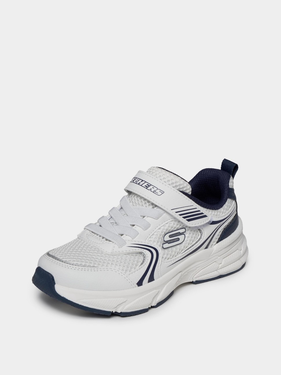 Кросівки дитячі Skechers RETRO-GRAPH білі 403857L WNVY — фото 3