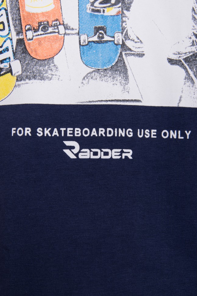 Футболка дитяча Radder Avior синя 442122-450 изображение 4