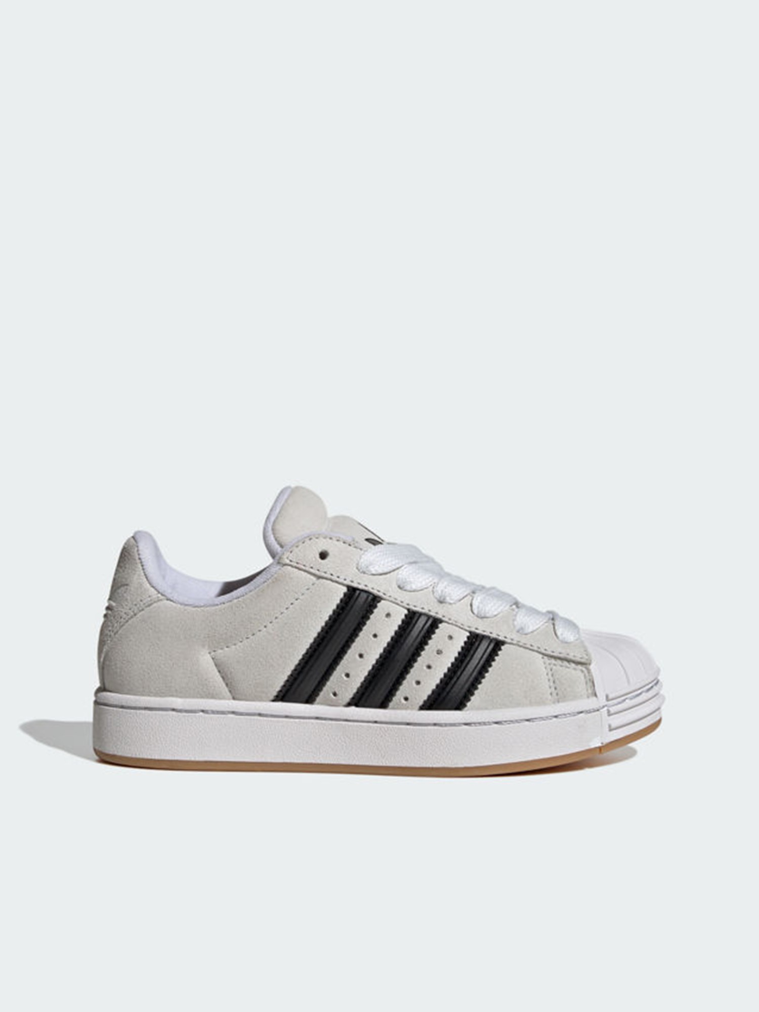 Кроссовки женские Adidas SUPERSTAR ST J бежевые KJ1191 изображение 2