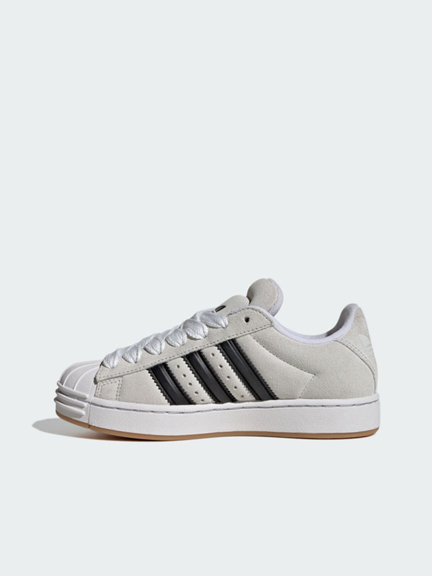 Кроссовки женские Adidas SUPERSTAR ST J бежевые KJ1191 изображение 4