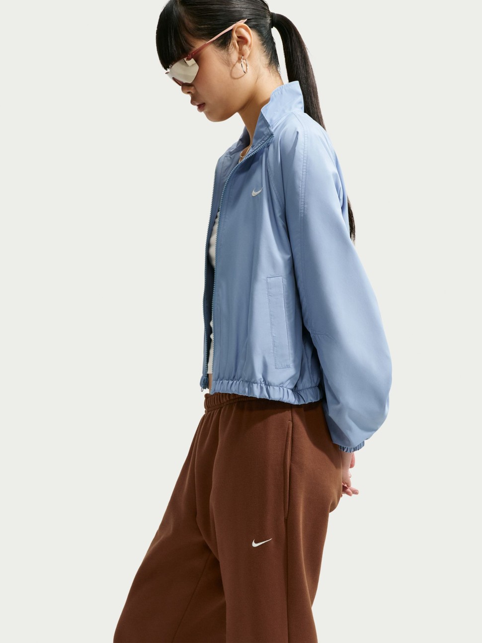 Women's pants Nike W NK STDO FLC MW MR STD CF PNT brown IM8076-259 — photo 3 — Sport City Women's pants Nike W NK STDO FLC MW MR STD CF PNT brown IM8076-259 — photo 3