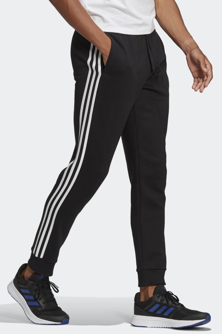 Брюки мужские Adidas M 3S Fl Tc Pt черные GK8821 изображение 4