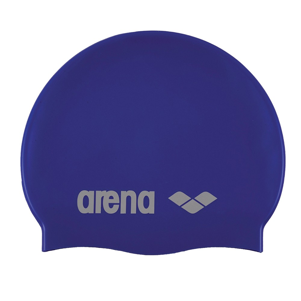 Шапочка для плавания Arena Classic Silicone синяя 91662-077