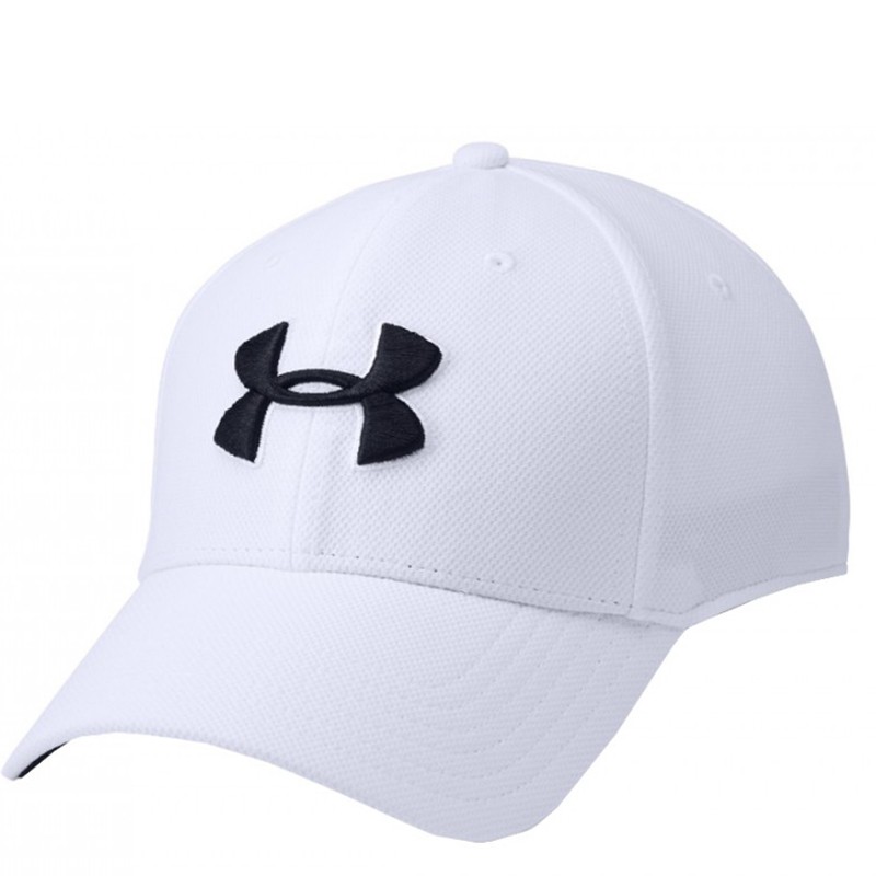 Бейсболка Under Armour Men's Blitzing 3.0 белая 1305036-100 изображение 1
