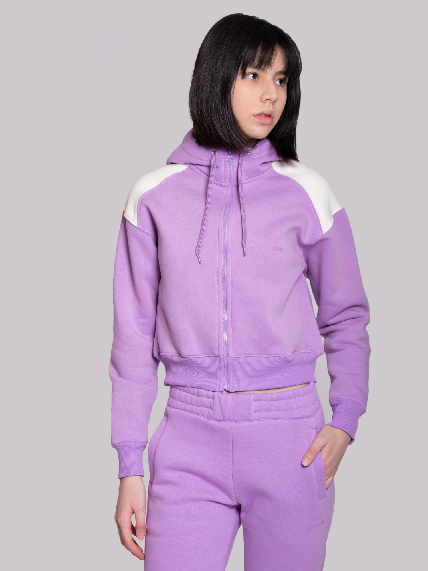 Толстовка женская Evoids Isabel сиреневая 482204-500 изображение 2
