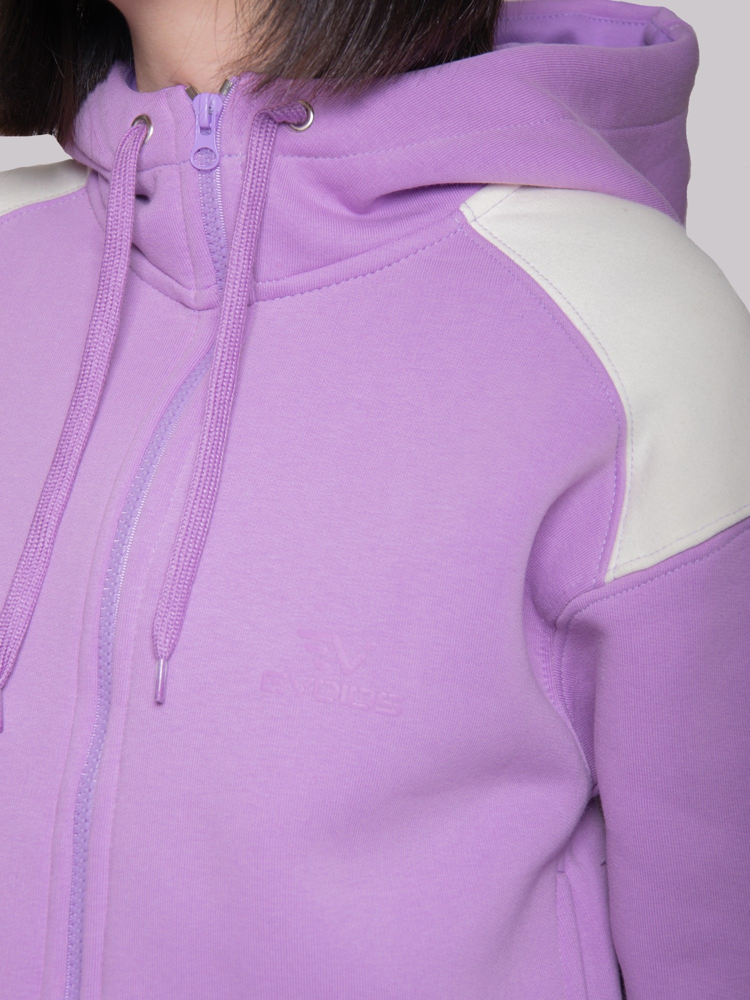 Толстовка женская Evoids Isabel сиреневая 482204-500 изображение 4