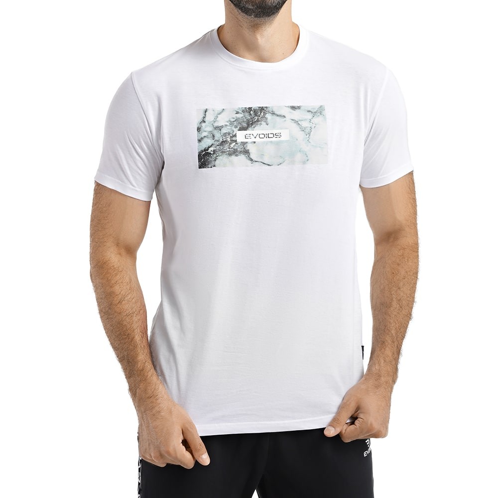 Футболка чоловіча Evoids Lesoto біла 742200-100 изображение 1