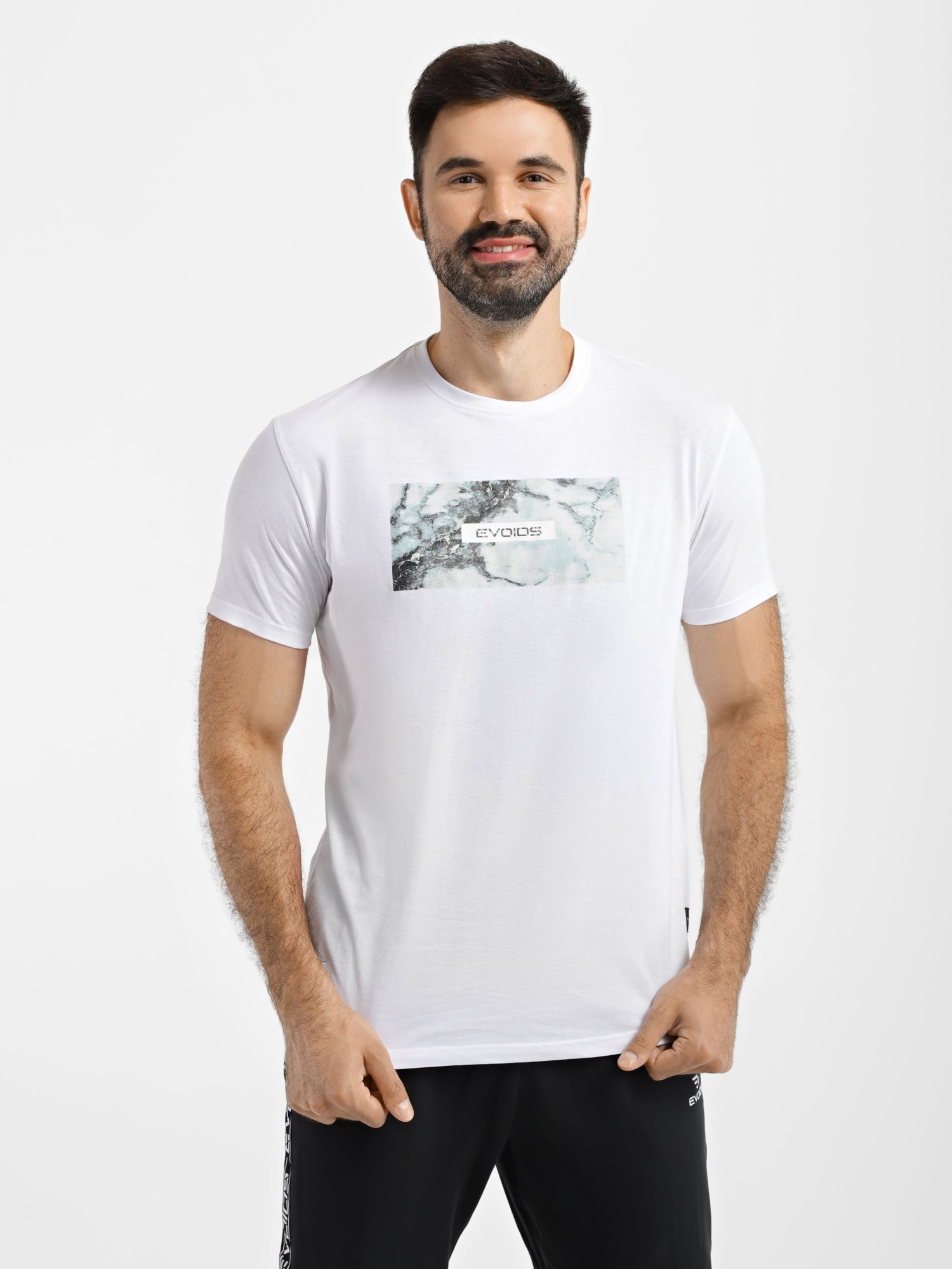 Футболка чоловіча Evoids Lesoto біла 742200-100 изображение 2