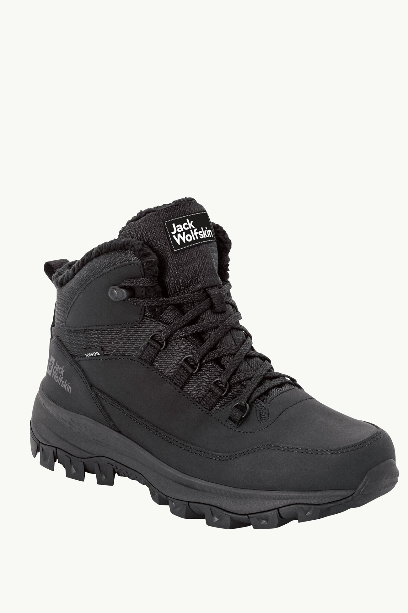 Ботинки мужские Jack Wolfskin EVERQUEST TEXAPORE MID M черные 4053611-6000 изображение 2