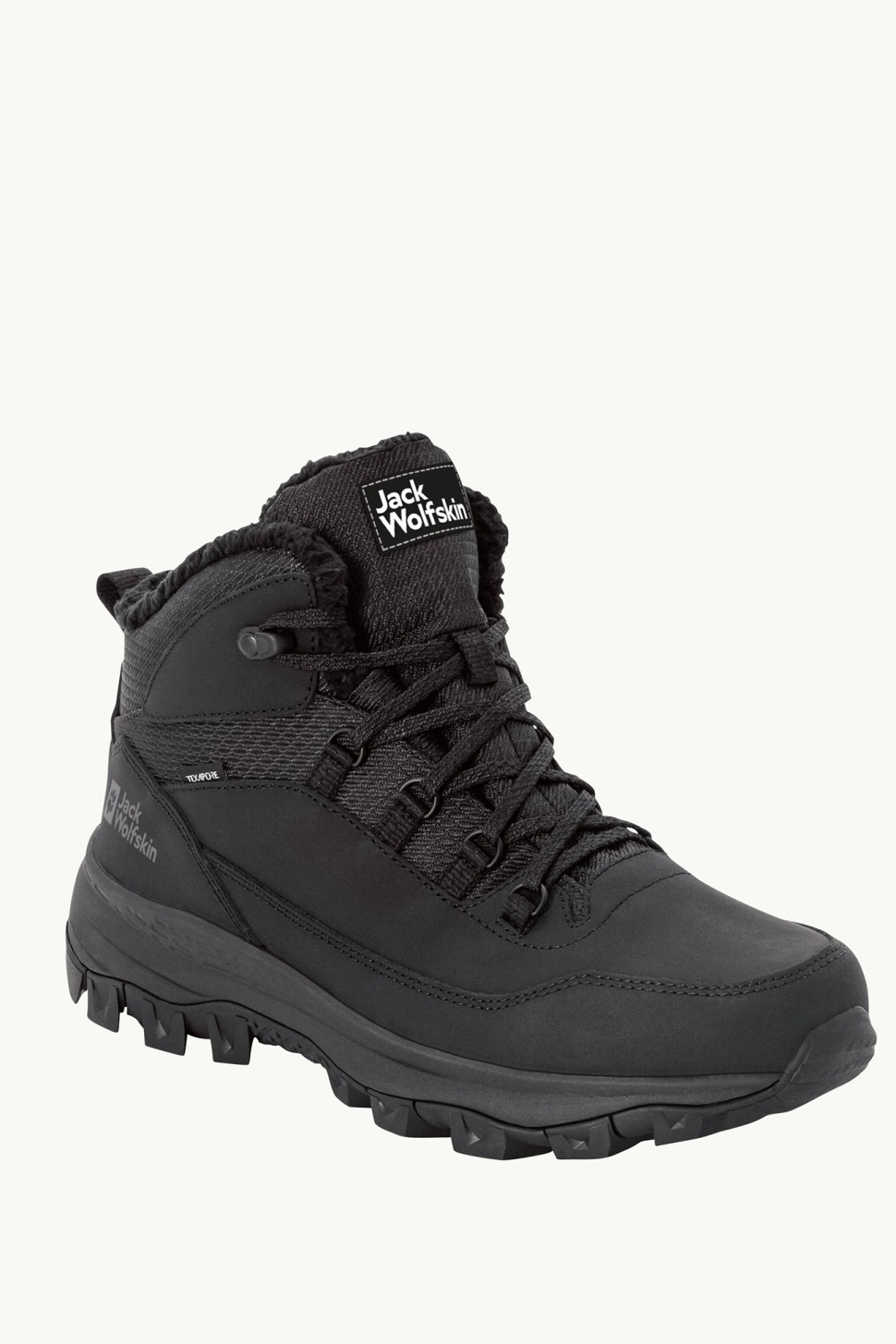 Черевики чоловічі Jack Wolfskin EVERQUEST TEXAPORE MID M чорні 4053611-6000 — фото 2
