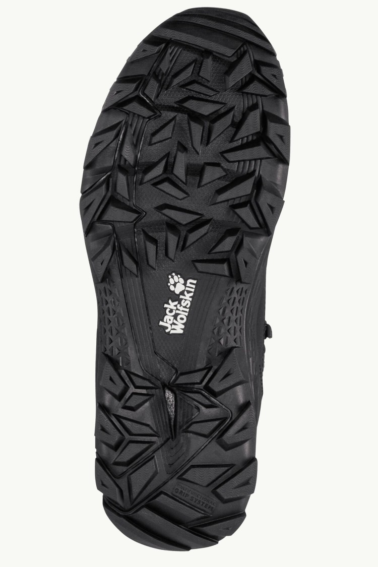 Черевики чоловічі Jack Wolfskin EVERQUEST TEXAPORE MID M чорні 4053611-6000 изображение 6