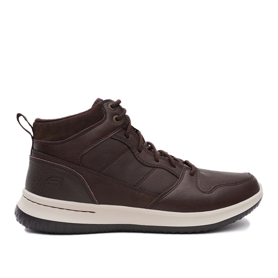 Черевики чоловічі Skechers Delson коричневі 210229 CHOC — фото 1