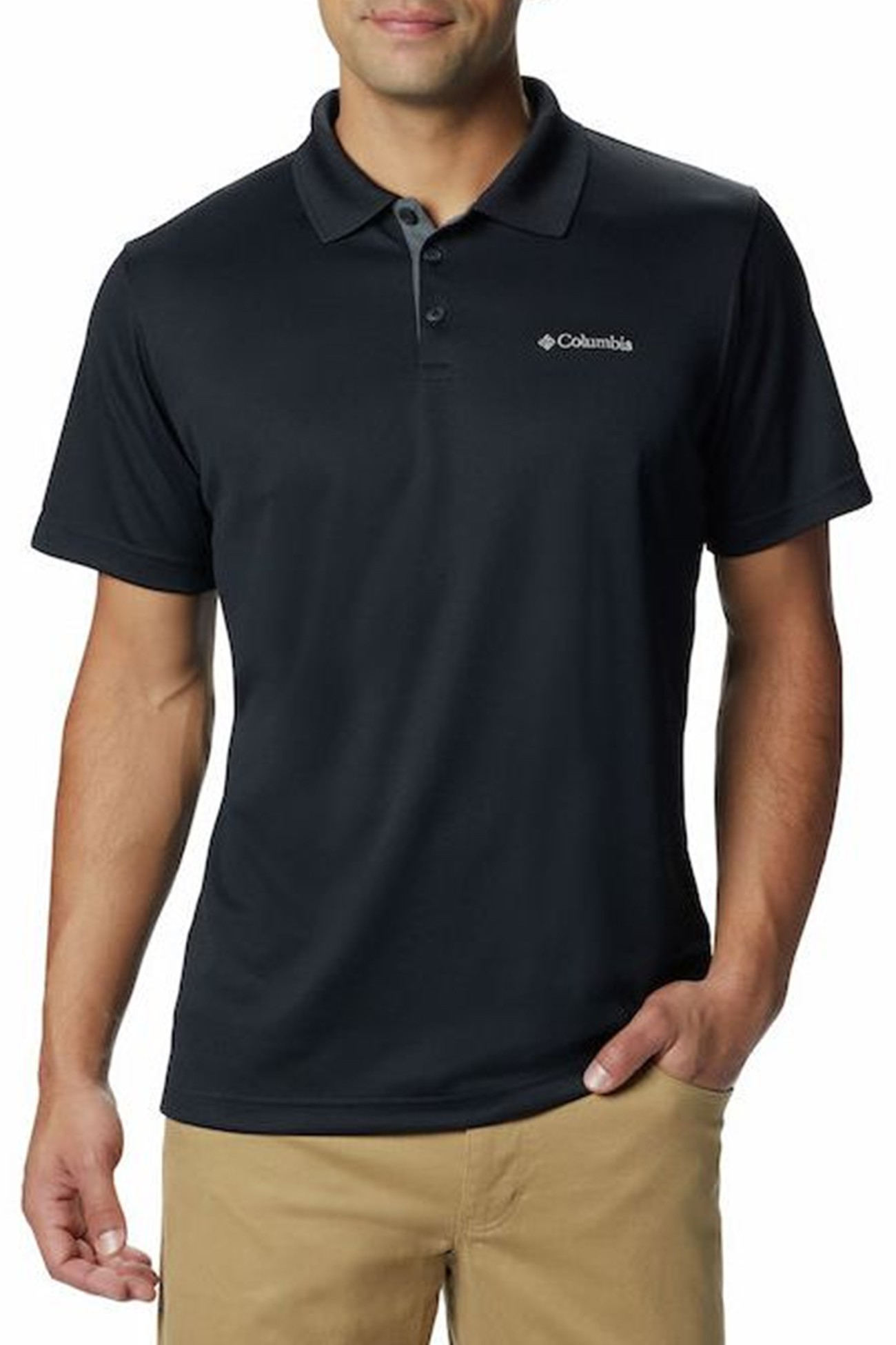 Футболка чоловіча Columbia Utilizer™ Polo чорна 1772051-010 изображение 2