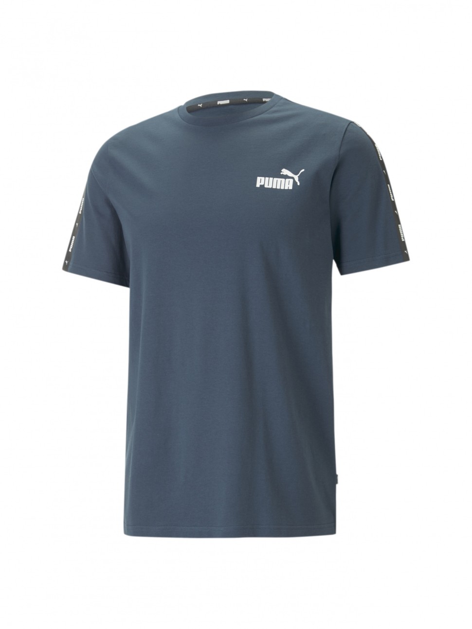 Футболка чоловіча Puma ESS+ Tape Tee синя 84738216 — фото 2