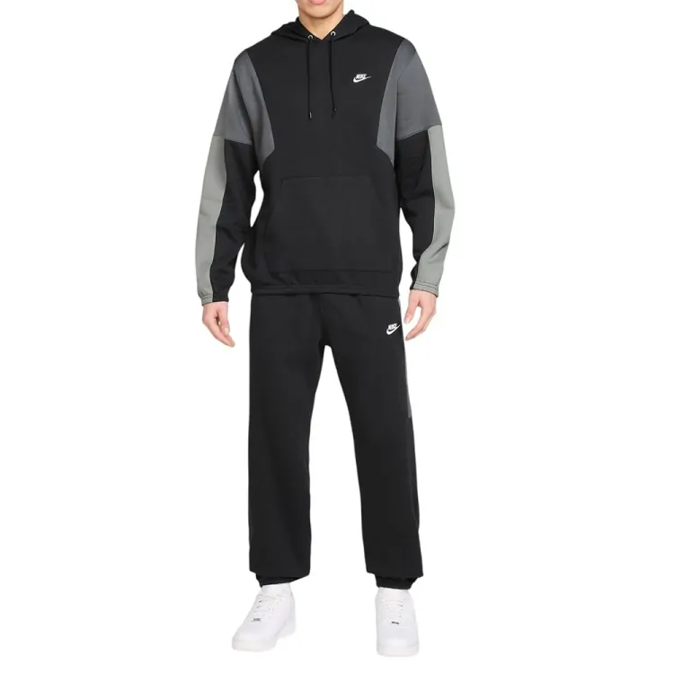 Костюм мужской Nike M NK CLUB FLEECE HDED TRACK GX зеленый HV1165