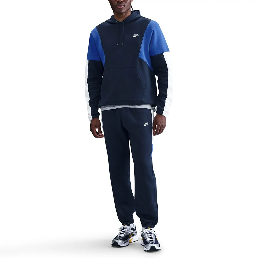 Костюм мужской Nike M NK CLUB FLEECE HDED TRACK GX темно-синий