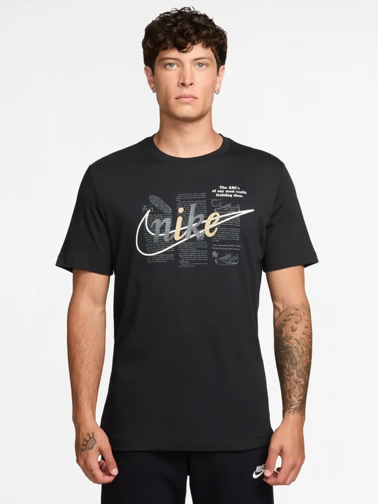 Футболка мужская Nike U NSW TEE STD CELEBRATE BRND черная IH1141